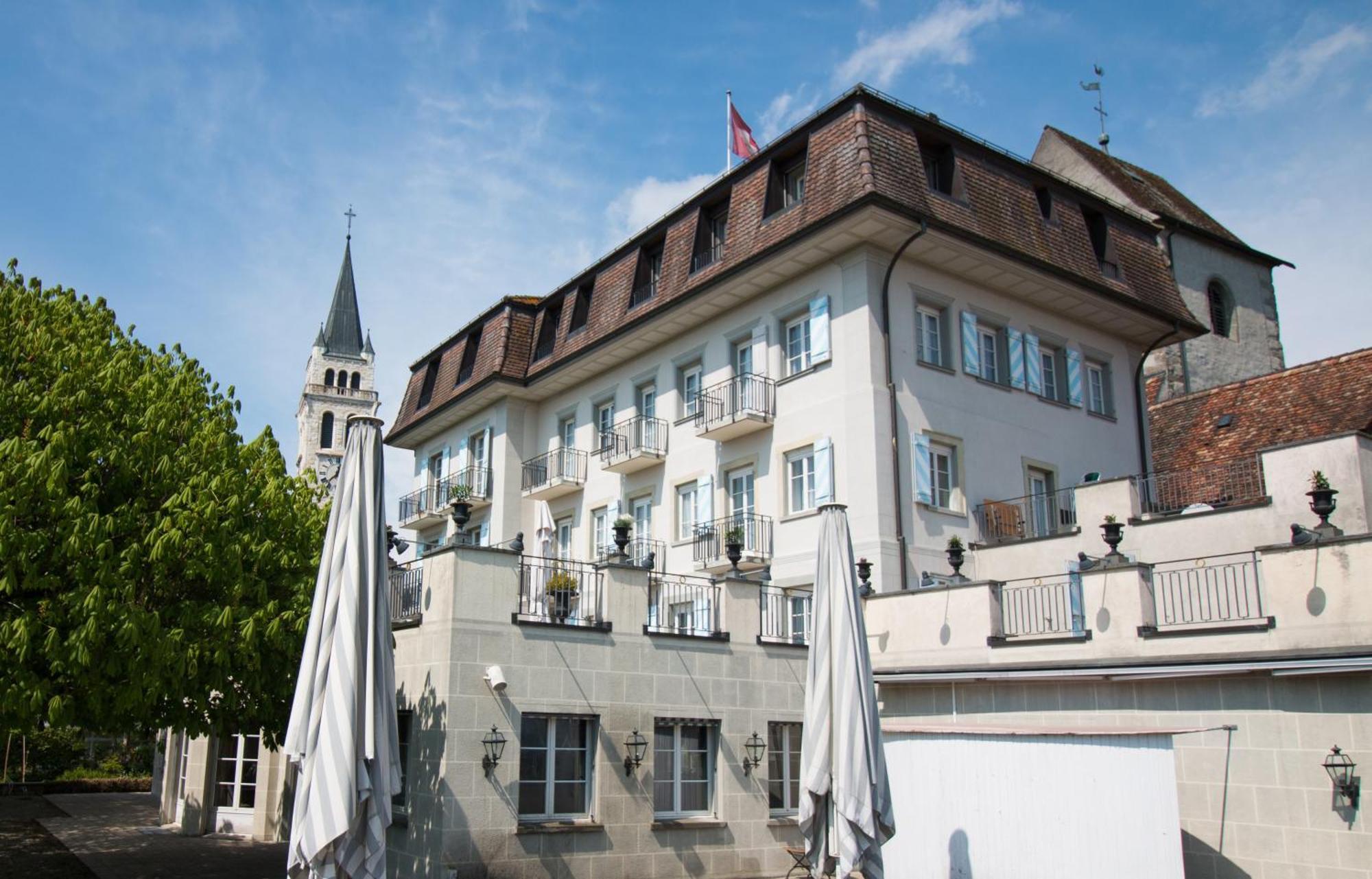 Hotel Schloss Romanshorn Bagian luar foto